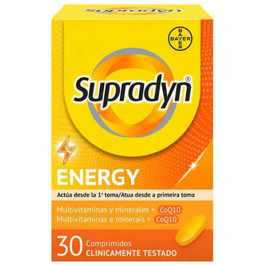 Supradyn Energy Vitamins, minerals and daily energy, 3x30 tablets