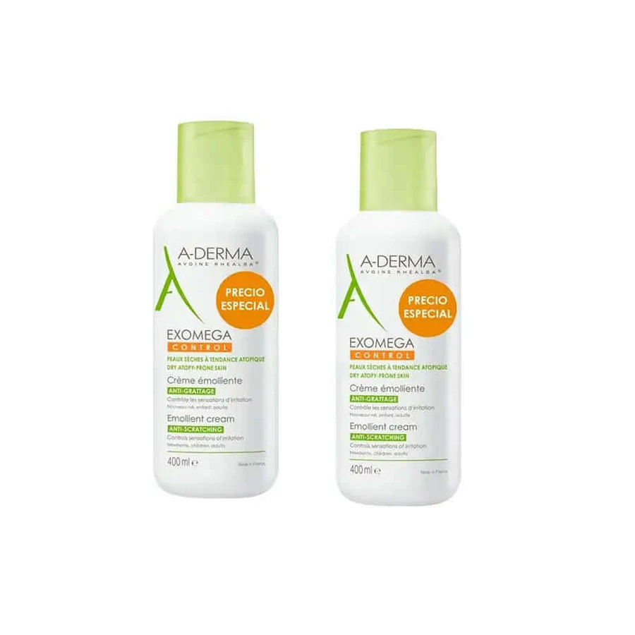 Kit A-Derma Exomega Crema, 2X400 Ml