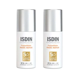 Isdin Fusion Water Magic Repair SPF50+ 2x50 ml