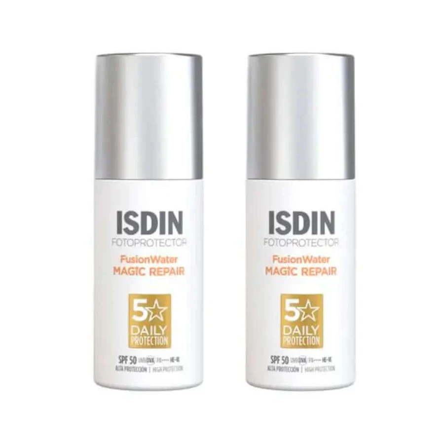 Isdin Fusion Water Magic Repair SPF50+ 2x50 ml