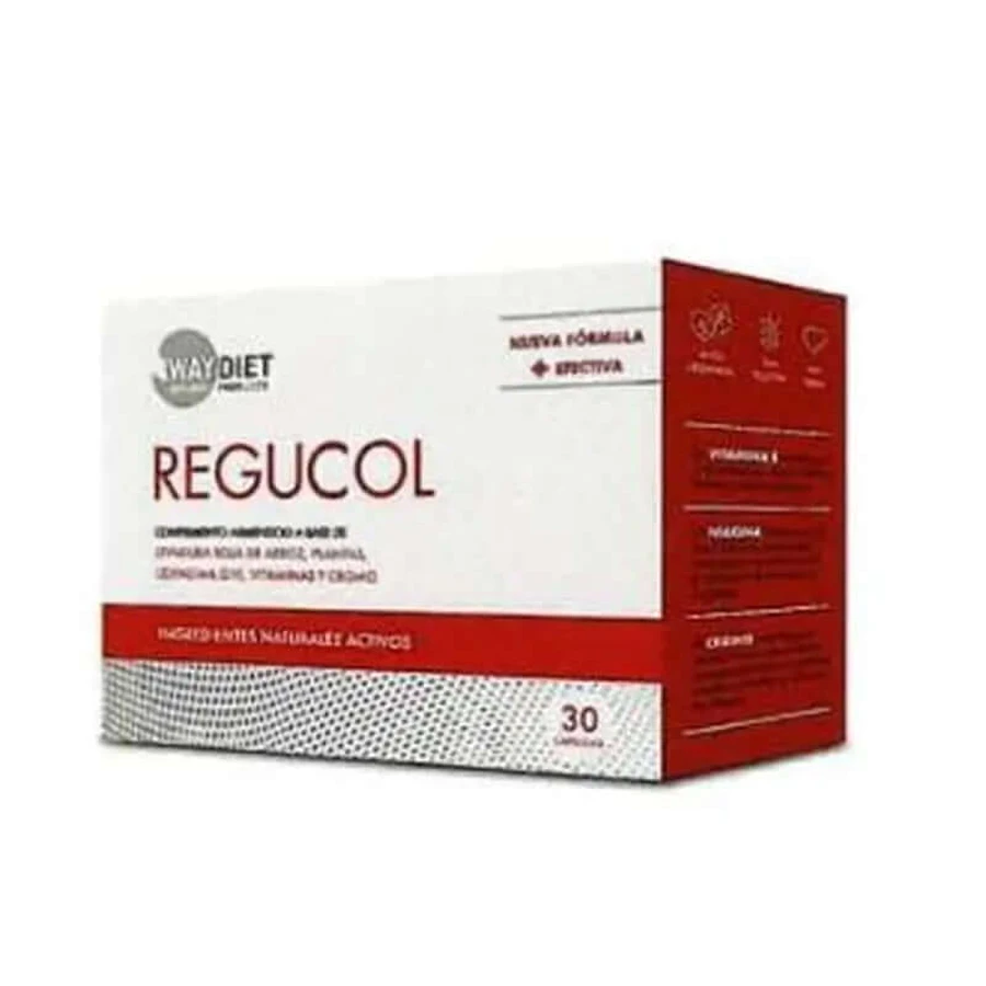 Waydiet Productos naturales Regucol 30 Cápsulas