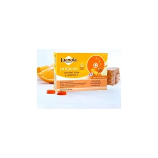 Juanola Propóleo Naranja Tabletas blandas, 24 tabletas