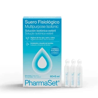 Pharmaset Zoutoplossing, 60 sachets X 5 Ml