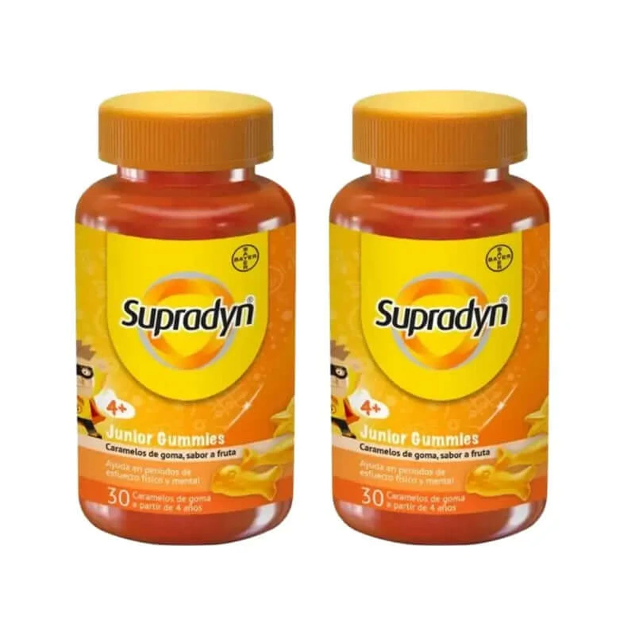 Supradyn Junior Gummies, 2X30 gummies masticables