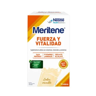 Meritene Power and Vitality Vanilla, 15 sachets