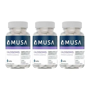 Musa Calcigoms Gummibärchen Clacio , 3 x 30 Kapseln