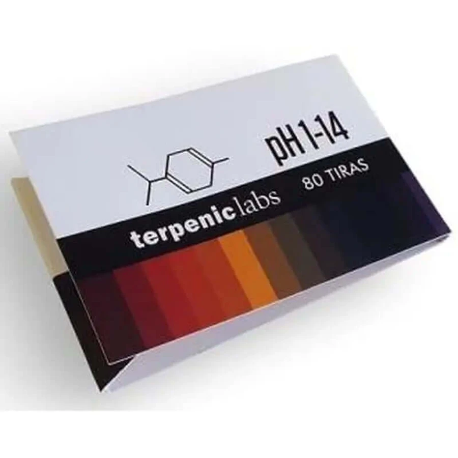 Tiras reactivas Terpenic Ph 80uds.