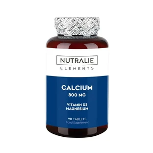 Nutralie Calcium 800Mg + D3 + Magnesium Knochen und Muskeln , 90 Einheiten