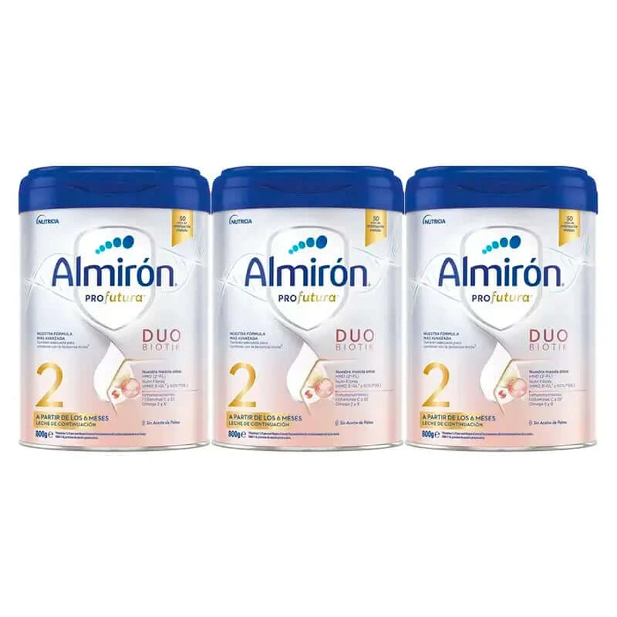 Almirón Profutura Duobiotik 2, verpakking 3 x 800g