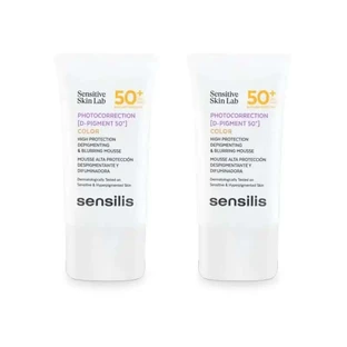 Sensilis Fotocorrectie [D-Pigment 50+] Depigmenterende Mousse, 2X40 Ml