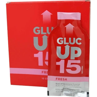 Gluc Up strawberry flavor 10 sticks 15 g