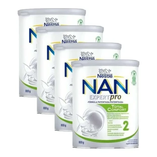 Nestlé Nan Total Comfort 2 Infant milk, pack 4 X 800 g