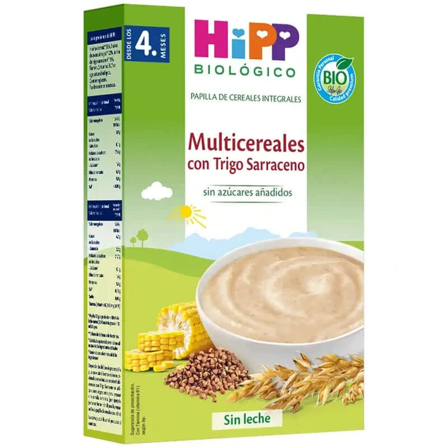 Hipp Organic Multicereal with bu Buckwheat 200G Bio boîte de 7 pièces