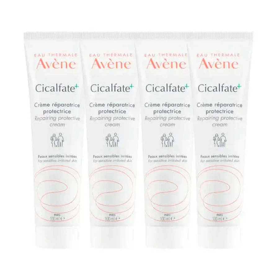 Avène Cicalfate Repair Creme, 4 x 100 ml Packung