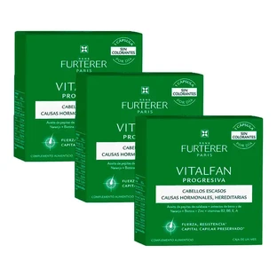 Rene Furterer Vitalfan Progressiver Haarausfall, Packung 3 x 30 Kapseln
