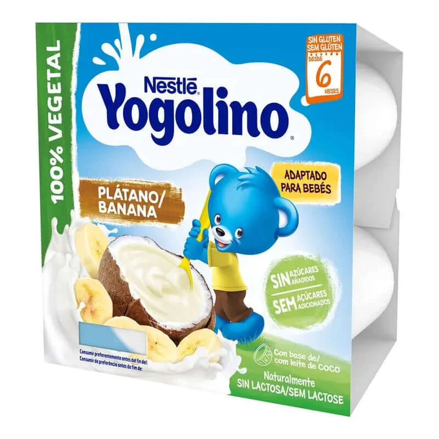 Coconut Banana Yoghurt, 4x90g