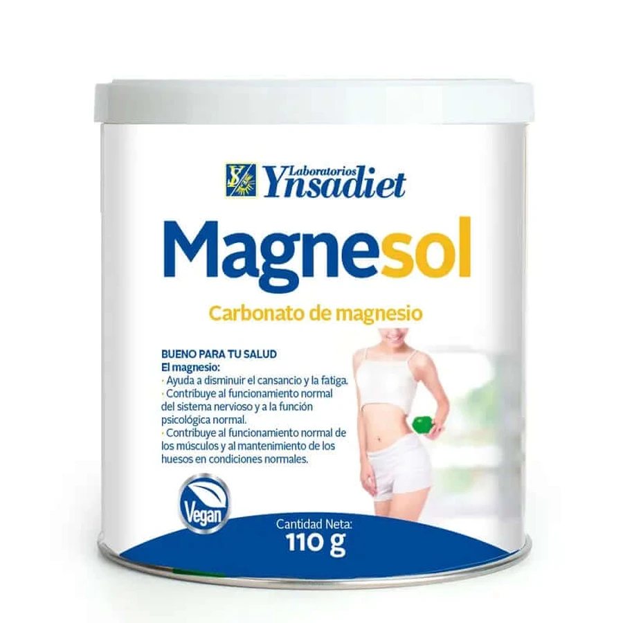 Ynsadiet Magnesol Carbonate de magnésium, 110 grammes