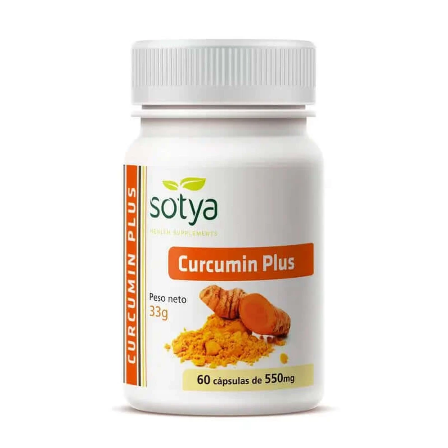 Sotya Curcumine Plus 550 Mg, 60 Capsules