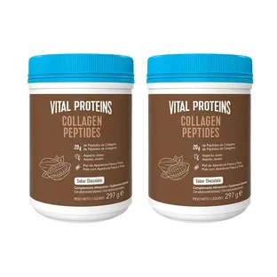 Vital Proteins Duplo Collagen peptides with chocolate flavor, 2x 297 g