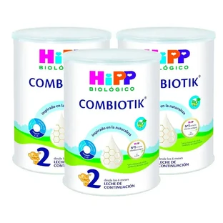 Hipp Combiotik 2, lait en poudre, paquet de 3 x 800 g