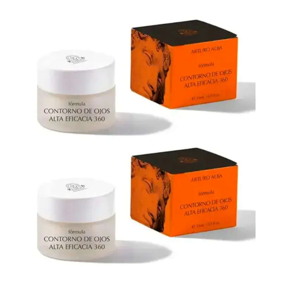 Arturo Alba Duplo Oogcontour Hoogwaardige Oogcontour 360, 2X15 ml