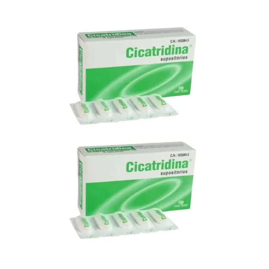 Cycatridine supozitoare, 2X10 supozitoare