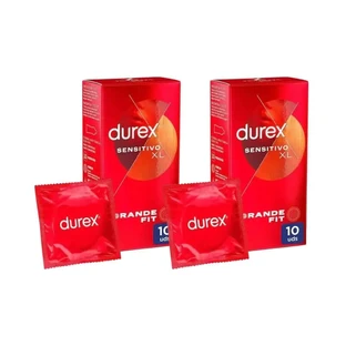 Durex Soft Sensitive Condoms for increased sensitivity size Xl 10 pack of 2
