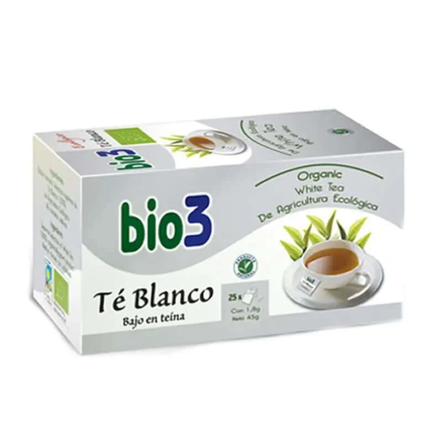 Bio3 Té Blanco 2 G 25 Filtros