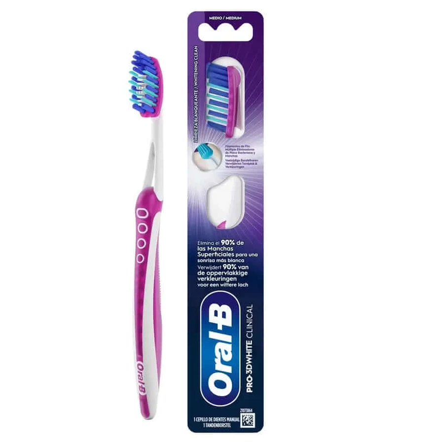 Oral-B Pro-3Dwhite Clinical 38 Medium , 1 pc