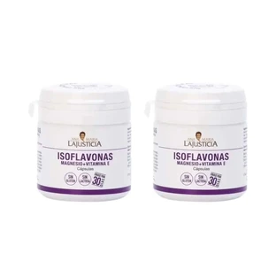 Ana Maria Lajusticia Isoflavone avec magnésium + vitamine E, 2x30 gélules