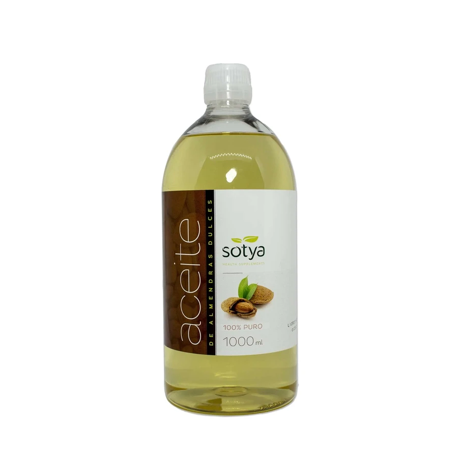 Sotya Sweet almond oil, 1 liter