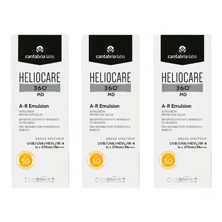 Heliocare 360º Md A-R Emulsie, 3 X 50 Ml