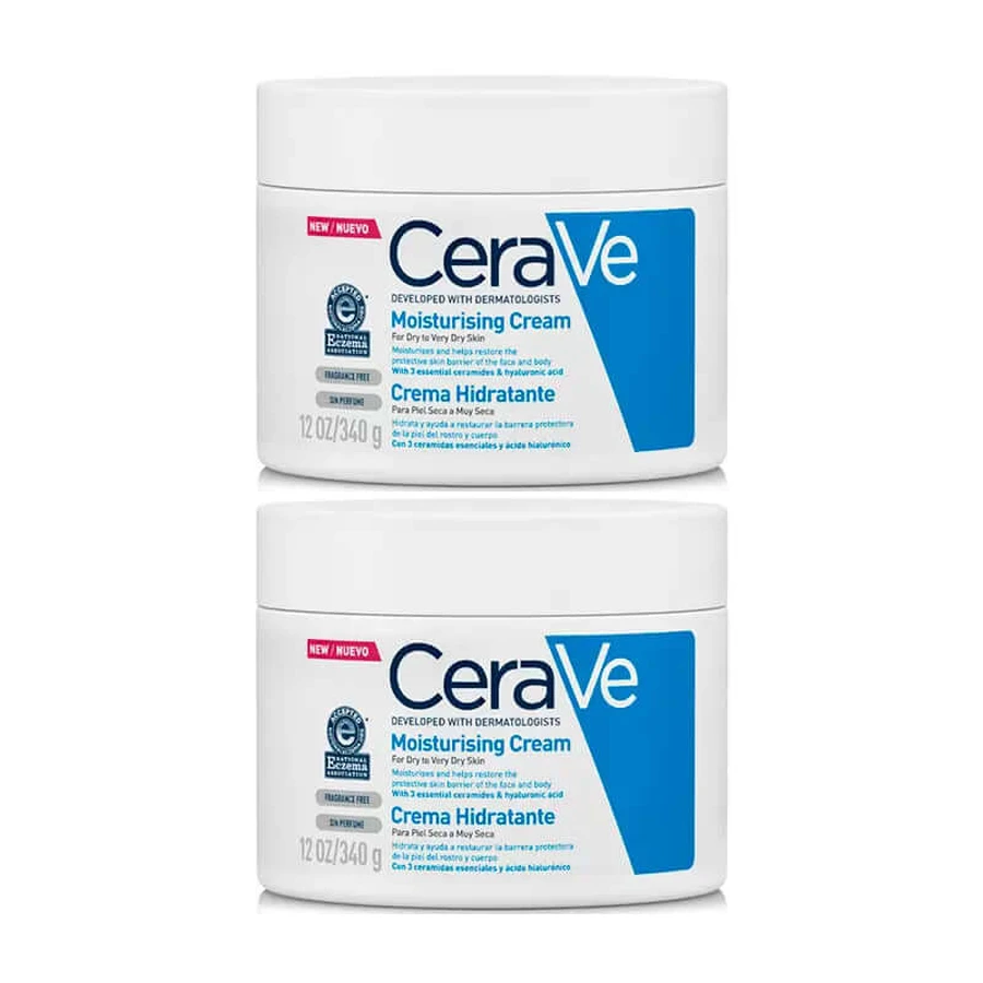 CeraVe Duplo Moisturizing Cream, 2x340 g