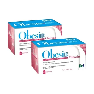 Bie3 Obesibloc Chitosan 500 Mg, 2X80 Capsules
