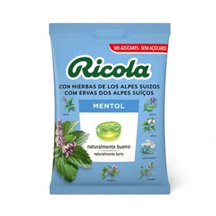 Ricola Menthol zuckerfrei Beutel, 70 gr