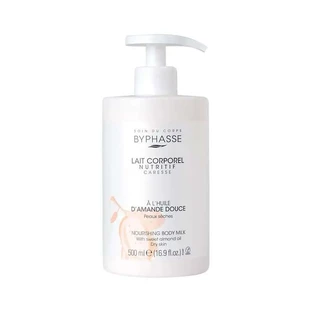 Byphasse Lapte de corp hrănitor Migdale (dispenser), 500 ml
