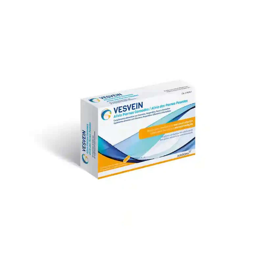 Vesvein Relieves tired legs, 30 tablets