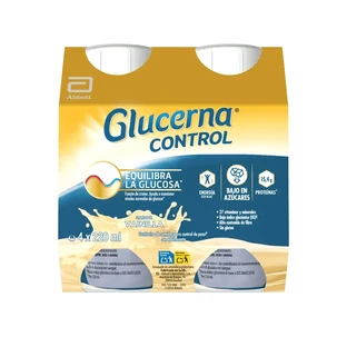 Glucerna Control with vanilla flavor, 4 bottles x 220 ml