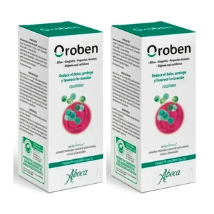 Aboca Oroben Aftagen Mundspülung 2x150 ml