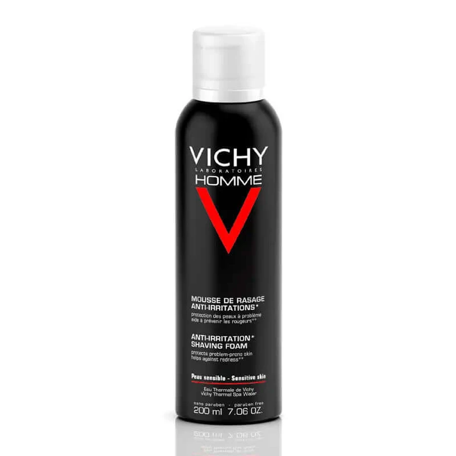 Vichy Homme Rasierschaum für empfindliche Haut 200 ml