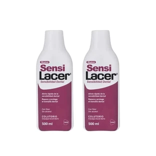 Mondspoelmiddel Lacer Duplo Sensilacer, 2 x 500 ml