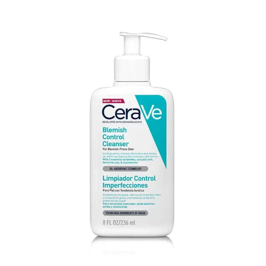CeraVe Blemish Control Limpiador, 236 ml