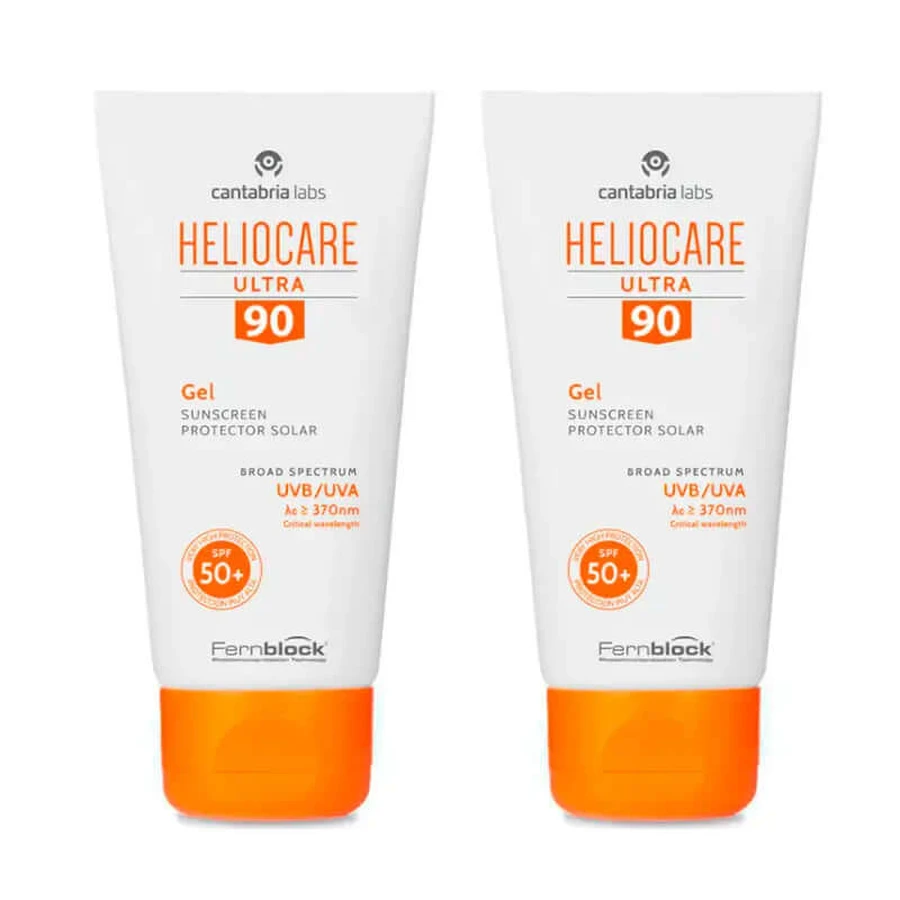 Heliocare Duplo Ultra 90 Gel Spf 50+, 2X50 Ml