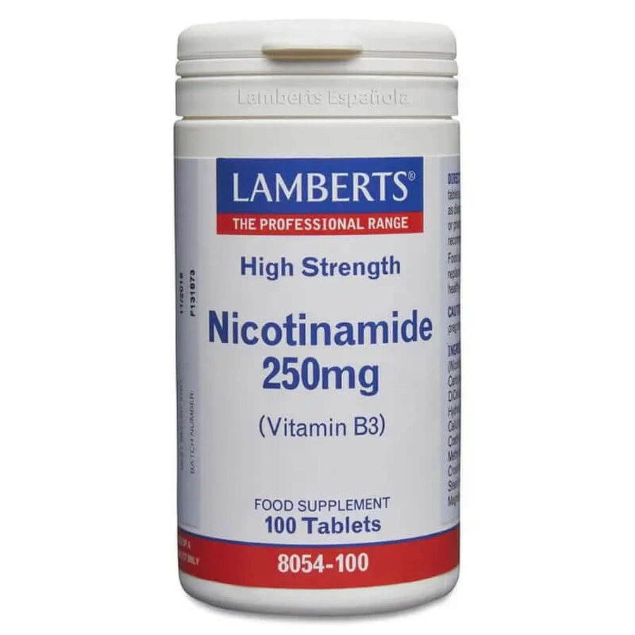 Lamberts Nicotinamid (Vit B3) , 100 Kapseln