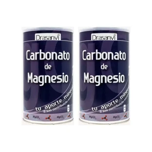 Carbonato de Magnesio Drasanvi , 2X200 Gr