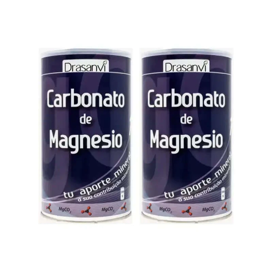 Carbonato de Magnesio Drasanvi , 2X200 Gr