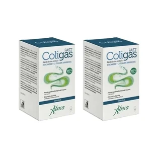 Aboca Coligas Fast Bottle, 2X50 Capsules