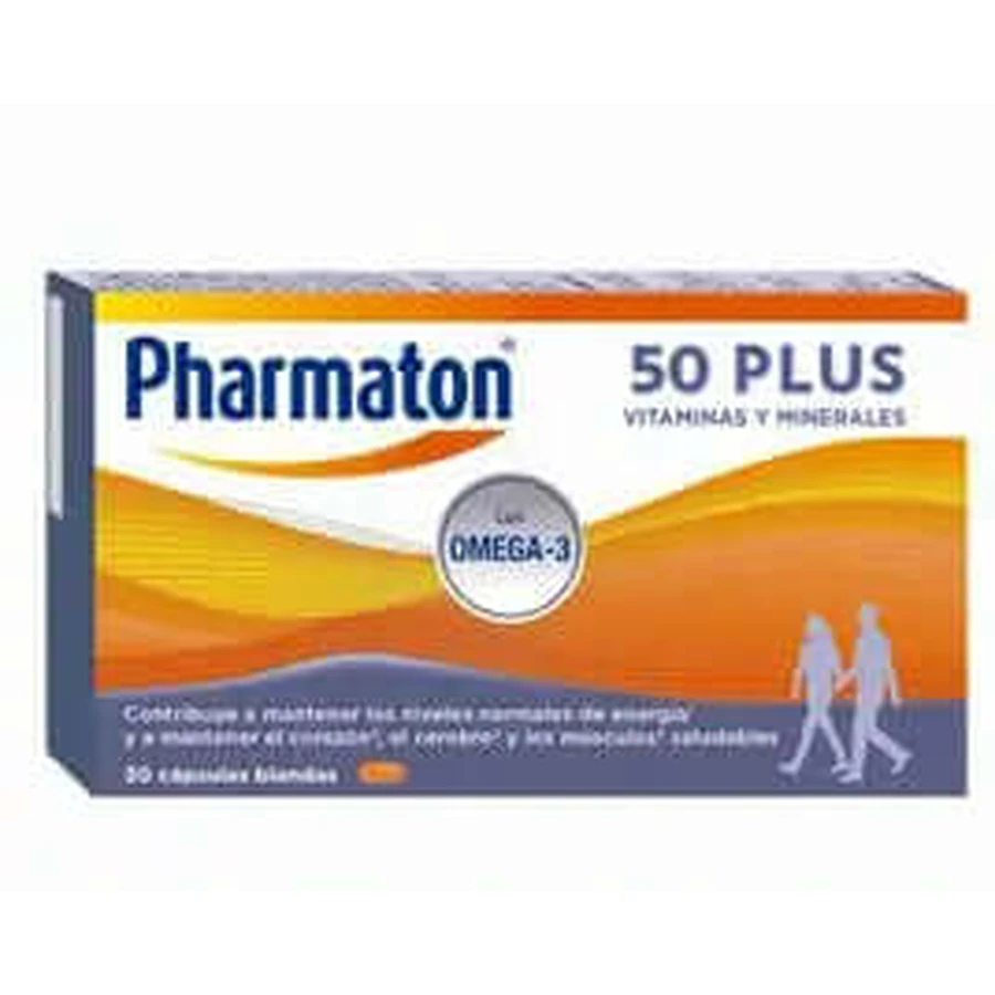 Pharmaton 50 Plus 30 Kapseln