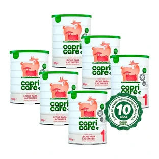 Capricare 1 Infant formula, pack 6 X 800 Gr