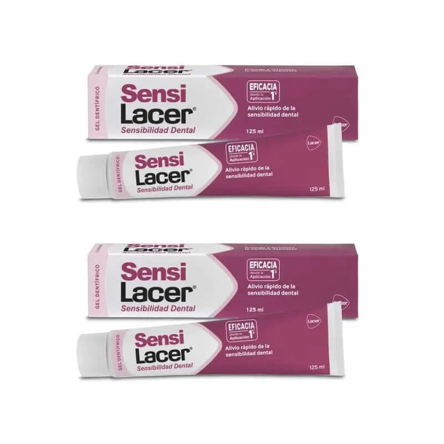 Lacer Sensilacer pasta dentífrica, 2X125 Ml